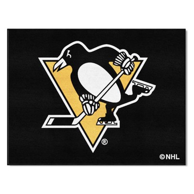 Fan Mats  LLC Pittsburgh Penguins All-Star Mat Black