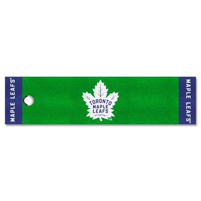 Fan Mats  LLC Toronto Maple Leafs Putting Green Mat Green
