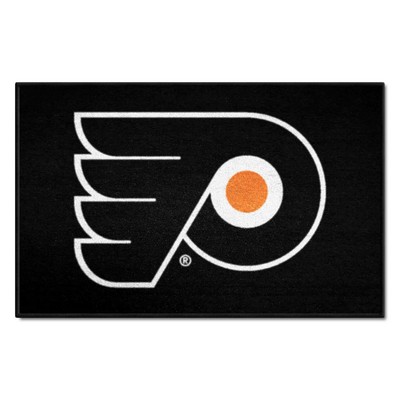 Fan Mats  LLC Philadelphia Flyers Starter Mat Black