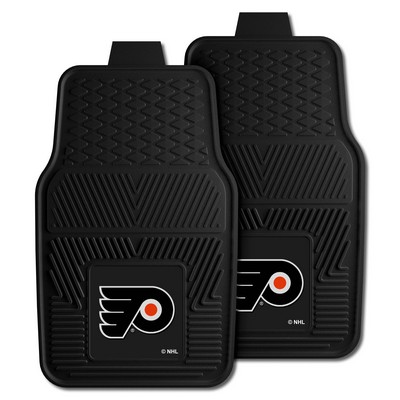 Fan Mats  LLC Philadelphia Flyers 2-pc Vinyl Car Mat Set Black