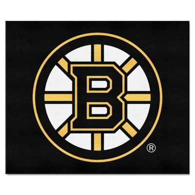 Fan Mats  LLC Boston Bruins Tailgater Mat Black