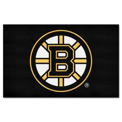 Fan Mats  LLC Boston Bruins Ulti-Mat Black