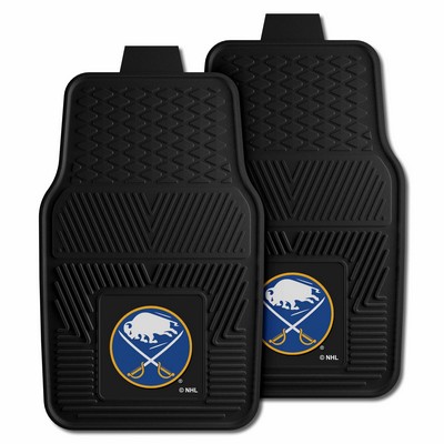 Fan Mats  LLC Buffalo Sabres 2-pc Vinyl Car Mat Set Black