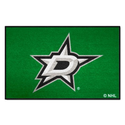 Fan Mats  LLC Dallas Stars Starter Mat Green