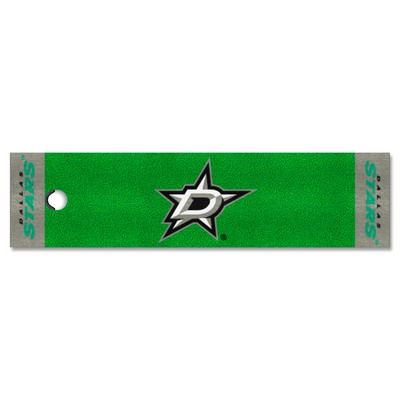 Fan Mats  LLC Dallas Stars Putting Green Mat Green