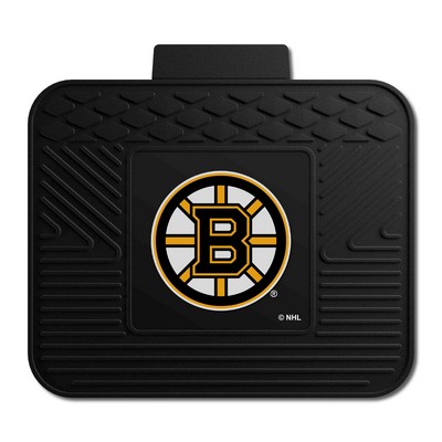 Fan Mats  LLC Boston Bruins Utility Mat Black