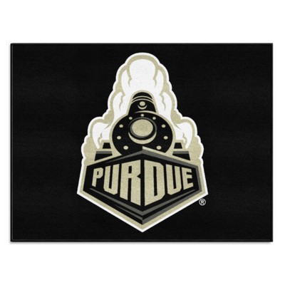 Fan Mats  LLC Purdue Boilermakers All-Star Mat Black