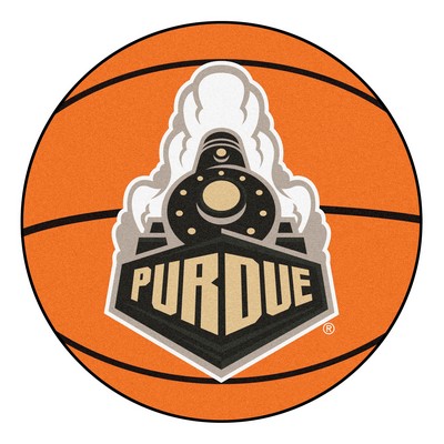 Fan Mats  LLC Purdue Boilermakers Basketball Rug 