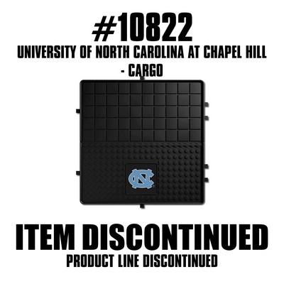 Fan Mats  LLC North Carolina Tar Heels Heavy Duty Vinyl Cargo Mat Black