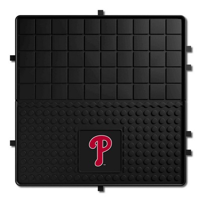 Fan Mats  LLC Philadelphia Phillies Heavy Duty Vinyl Cargo Mat Black