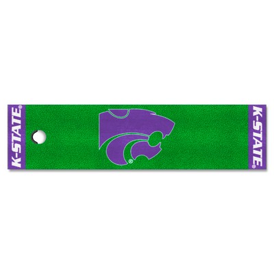 Fan Mats  LLC Kansas State Wildcats Putting Green Mat Green