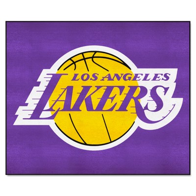 Fan Mats  LLC Los Angeles Lakers Tailgater Rug - 5ft. x 6ft. Purple