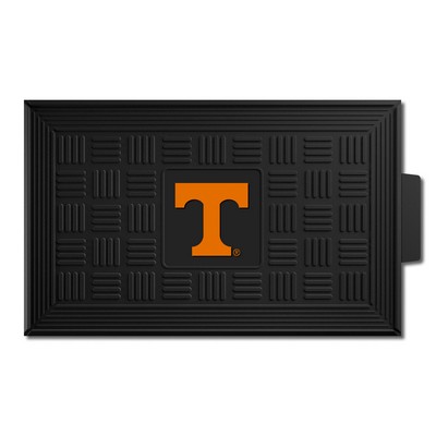Fan Mats  LLC Tennessee Volunteers Medallion Door Mat Black