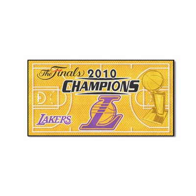 Fan Mats  LLC Los Angeles Lakers NBA Court Runner Yellow