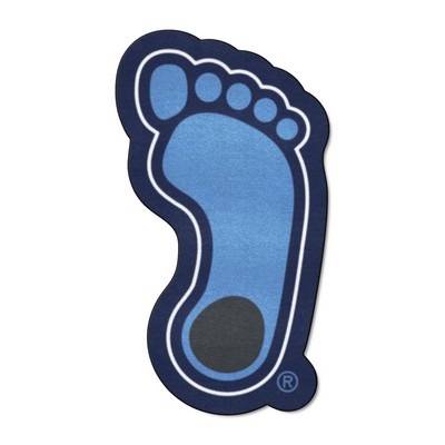 Fan Mats  LLC North Carolina Tar Heels Mascot Rug, Tar Heel Logo Blue