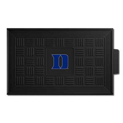 Fan Mats  LLC Duke Blue Devils Medallion Door Mat Black