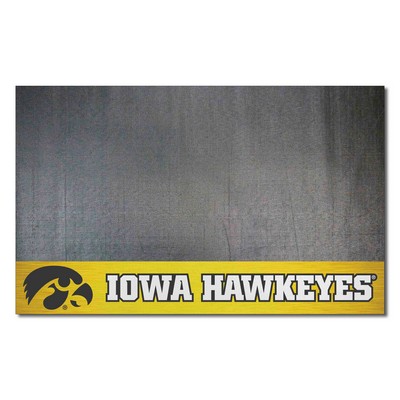 Fan Mats  LLC Iowa Hawkeyes Grill Mat Yellow