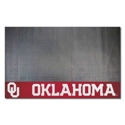 Fan Mats  LLC Oklahoma Sooners Grill Mat Crimson