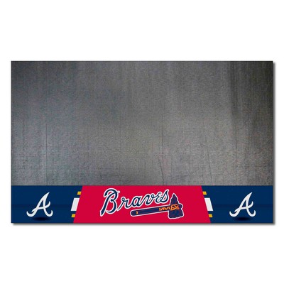 Fan Mats  LLC Atlanta Braves Grill Mat Red