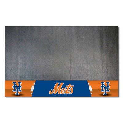 Fan Mats  LLC New York Mets Grill Mat Orange