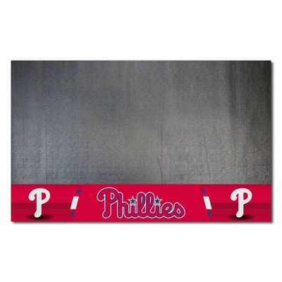 Fan Mats  LLC Philadelphia Phillies Grill Mat Red