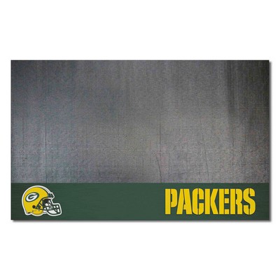 Fan Mats  LLC Green Bay Packers Grill Mat Green
