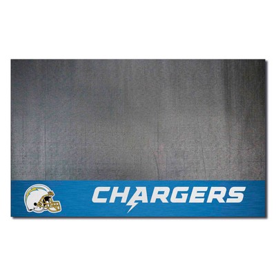 Fan Mats  LLC Los Angeles Chargers Grill Mat Navy