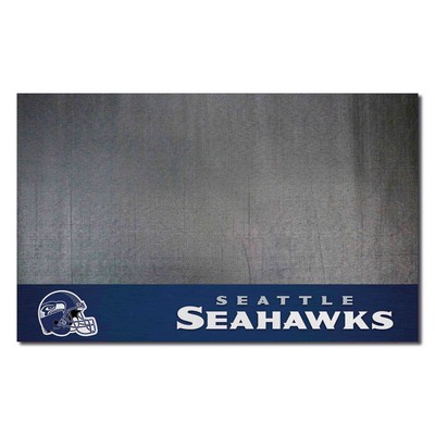 Fan Mats  LLC Seattle Seahawks Grill Mat Blue