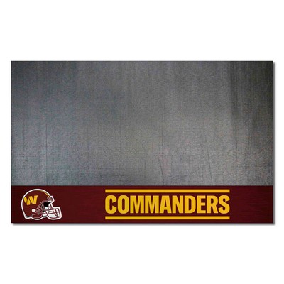 Fan Mats  LLC Washington Commanders Grill Mat Black