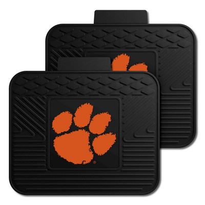 Fan Mats  LLC Clemson Tigers 2 Utility Mats Black