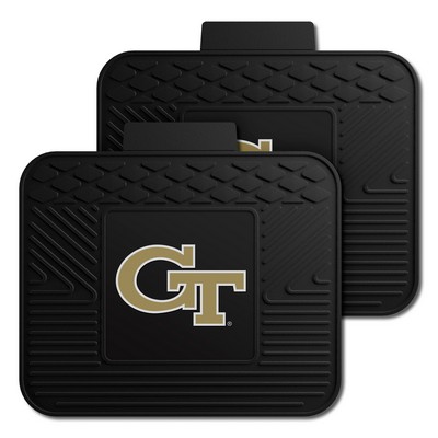 Fan Mats  LLC Georgia Tech Yellow Jackets 2 Utility Mats Black