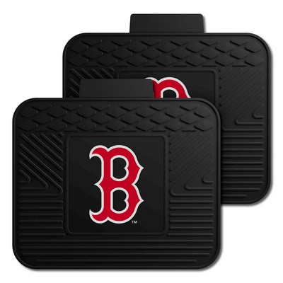Fan Mats  LLC Boston Red Sox 2 Utility Mats Black