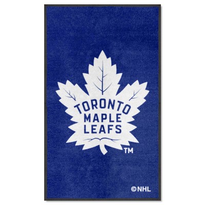 Fan Mats  LLC Toronto Maple Leafs 3x5 Logo Mat Portrait Royal
