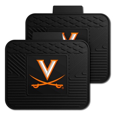 Fan Mats  LLC Virginia Cavaliers 2 Utility Mats Black