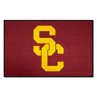 Fan Mats  LLC Southern California Trojans Starter Mat Cardinal
