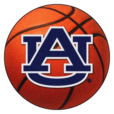 Fan Mats  LLC Auburn Tigers Basketball Rug 