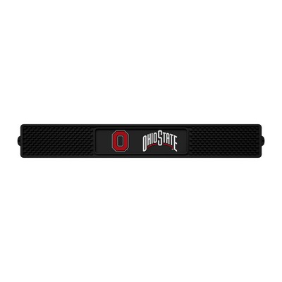 Fan Mats  LLC Ohio State Buckeyes Drink Mat Black