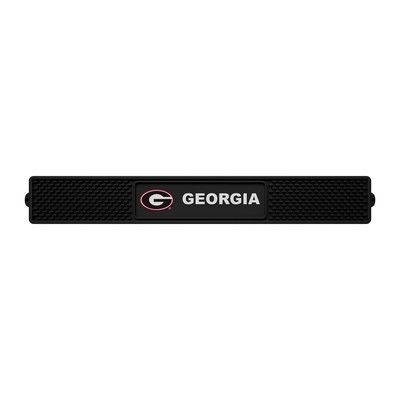 Fan Mats  LLC Georgia Bulldogs Drink Mat Black