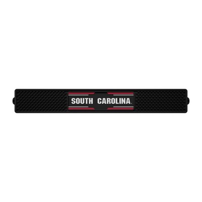 Fan Mats  LLC South Carolina Gamecocks Drink Mat Black