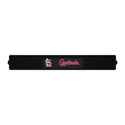 Fan Mats  LLC St. Louis Cardinals Drink Mat Black