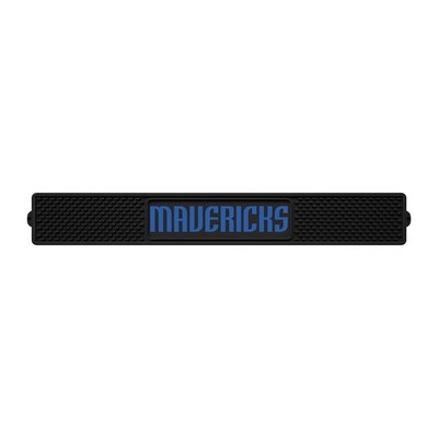 Fan Mats  LLC Dallas Mavericks Drink Mat Black