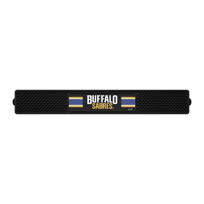 Fan Mats  LLC Buffalo Sabres Drink Mat Black