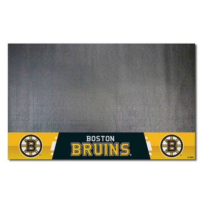 Fan Mats  LLC Boston Bruins Grill Mat Black