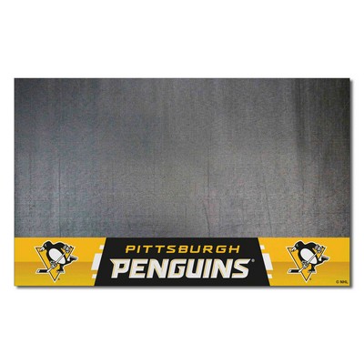 Fan Mats  LLC Pittsburgh Penguins Grill Mat Black