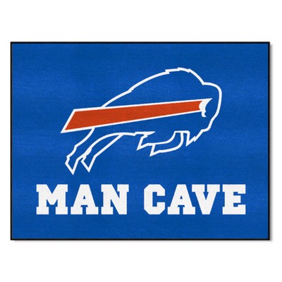 Fan Mats  LLC Buffalo Bills All-Star Mat Man Cave Blue