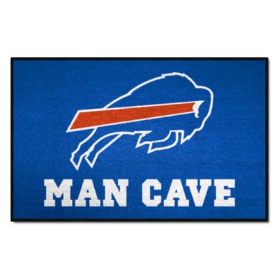 Fan Mats  LLC Buffalo Bills Starter Mat Man Cave Blue