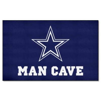 Fan Mats  LLC Dallas Cowboys Ulti-Mat Man Cave Navy