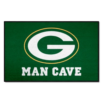 Fan Mats  LLC Green Bay Packers Starter Mat Man Cave Green
