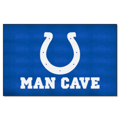 Fan Mats  LLC Indianapolis Colts Ulti-Mat Man Cave Blue