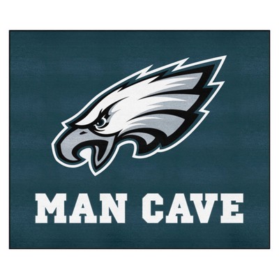 Fan Mats  LLC Philadelphia Eagles Tailgater Mat Man Cave Green